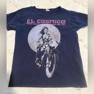El Cosmic Trans Pecos Festival Short baby tee